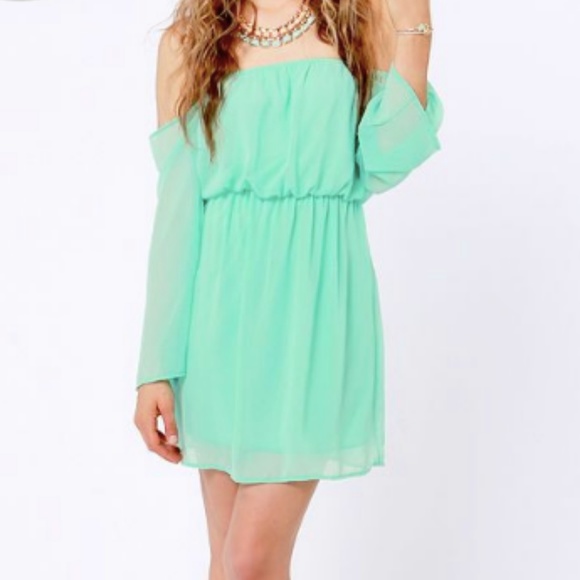 dillards mint green dresses